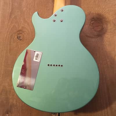 Brownsville Choirboy Semi-Hollow Electric Guitar Green image 5