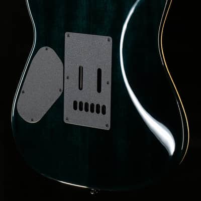 Ernie Ball Music Man Sabre HH Tremolo Gator Burst Flame (305) image 2