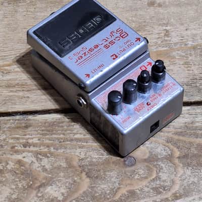 Boss SYB-3 Bass Synthesizer (Pink Label) 1996 - 2001 - Silver image 3