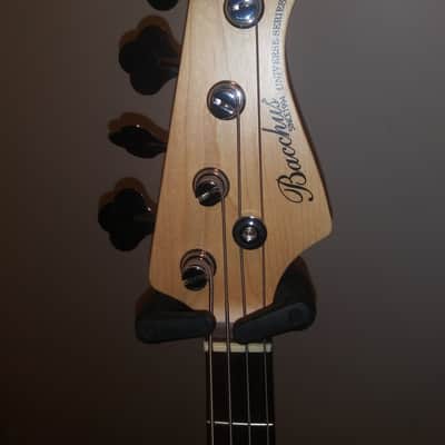 Bacchus BJB Jazz Bass w/Dual Humbucker Sunburst 9 lbs image 4