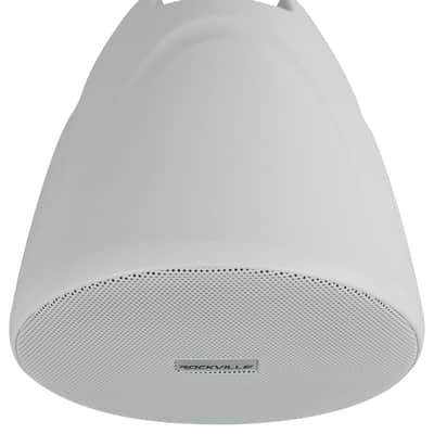 Rockville RCS350-6 Commercial 70v Amp+10) White 4" Pendant Speakers For Bar/Cafe image 6