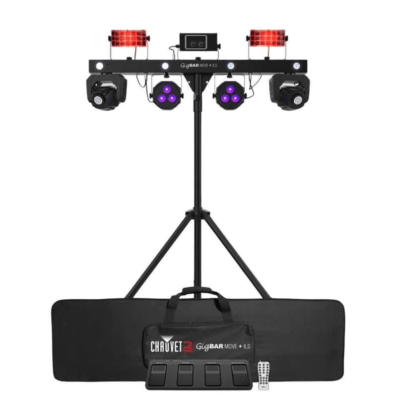 Chauvet DJ GigBar Move + ILS 5-in-1 LED Lighting System with 2 Moving Heads image 1