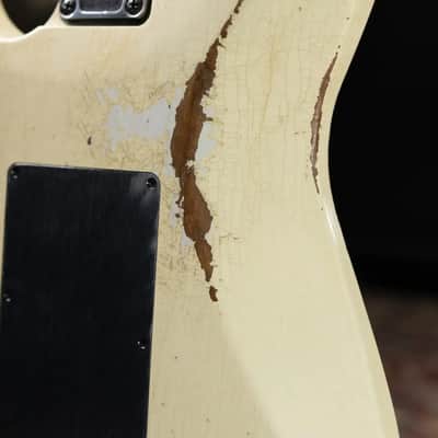 Jackson Custom Shop Special Edition PC1 Phil Collen Signature HSS FR84 Electric Guitar - Nitro Tour Relic Vanilla Shake with Hardshell Case image 16