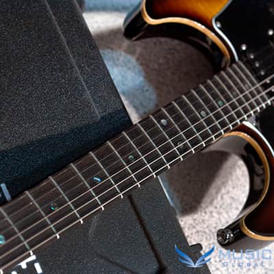 James Tyler Japan Studio Elite HD SSH Mahogany Flame-Tobacco Sunburst image 4