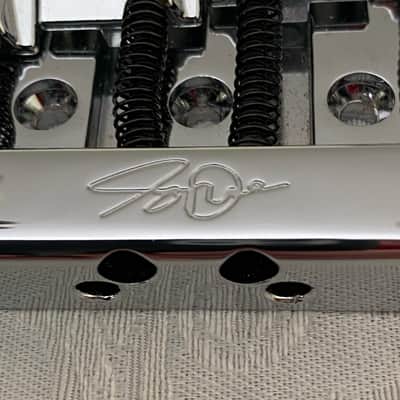 Fender USA Geddy Lee Signature HiMass Bass Bridge - Chrome Factory Original w/screws image 2
