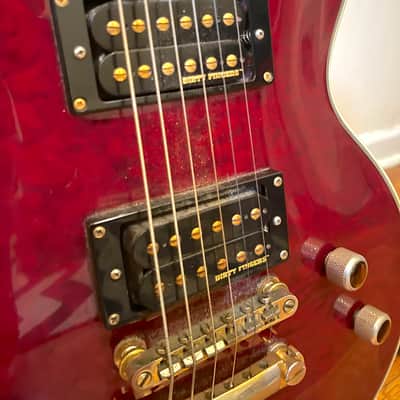 Epiphone Les Paul Custom Prophecy EX Crimson Red image 4