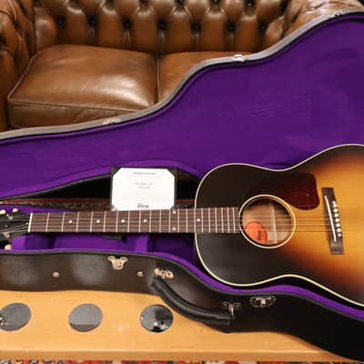 Gibson Custom 1942 Banner LG-2 Vintage Sunburst image 8