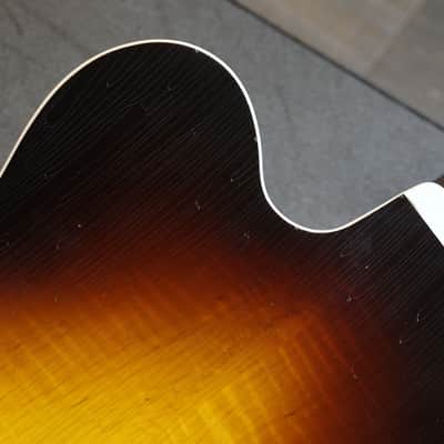 2020 Heritage Eagle Classic Semi-Hollow Electric Guitar Artisan Aged Sunburst + OHSC image 13