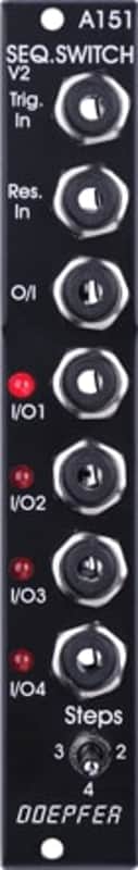 DOEPFER A-151V QUAD SEQUENTIAL SWITCH V2 VINTAGE EDITION : BRAND NEW :  [DETROIT MODULAR] image 1