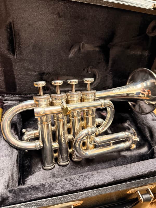 Benge Piccolo Trumpet 1997 - Silver Plate image 1