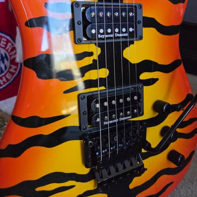 Kramer Pacer Vintage 2010s - Orange Tiger image 2