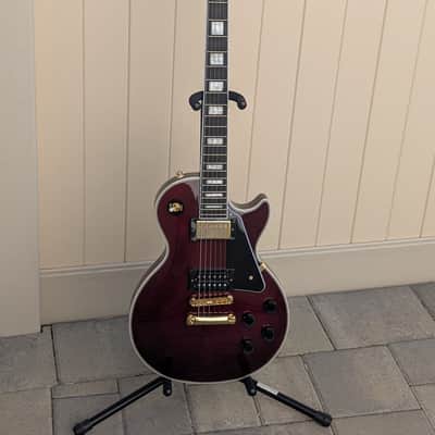 Epiphone Jerry Cantrell "Wino" Les Paul Custom 2022 - Present - Wine Red image 3