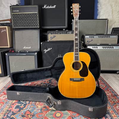 MIJ Morales BM-100 All Solid Wood 1979 "Big Mac" 0000 Size Thin Scalloped BracesAcoustic image 19