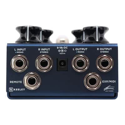 Keeley Nocturne Reverb Stereo Reverb Pedal - Matte Misty Blue - Open Box image 2