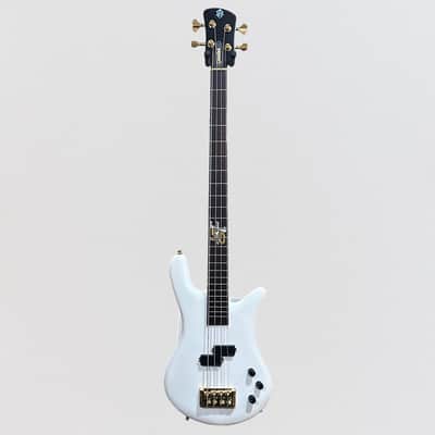 Spector Euro Ian Hill Judas Priest 4 String Signature Electric Bass Guitar - White image 9