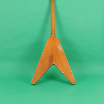 Dwight Volk, Korina V style guitar 2015 Natural image 2
