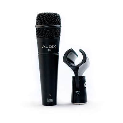 Audix F5 Fusion Dynamic Hypercardioid Instrument Mic 2010s - Black image 4