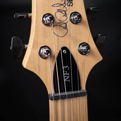 PRS SE NF3 Solid Body Electric Guitar - Metallic Orange with Gig Bag image 5