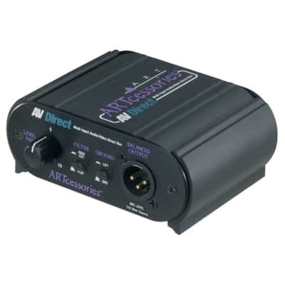 ART AV Direct Audio/Video-DI-Box - Isolator image 1