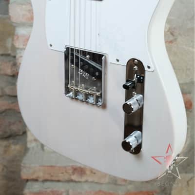 FENDER Telecaster Mirror Jimmy Page Signature - 2019 - White Blonde image 12