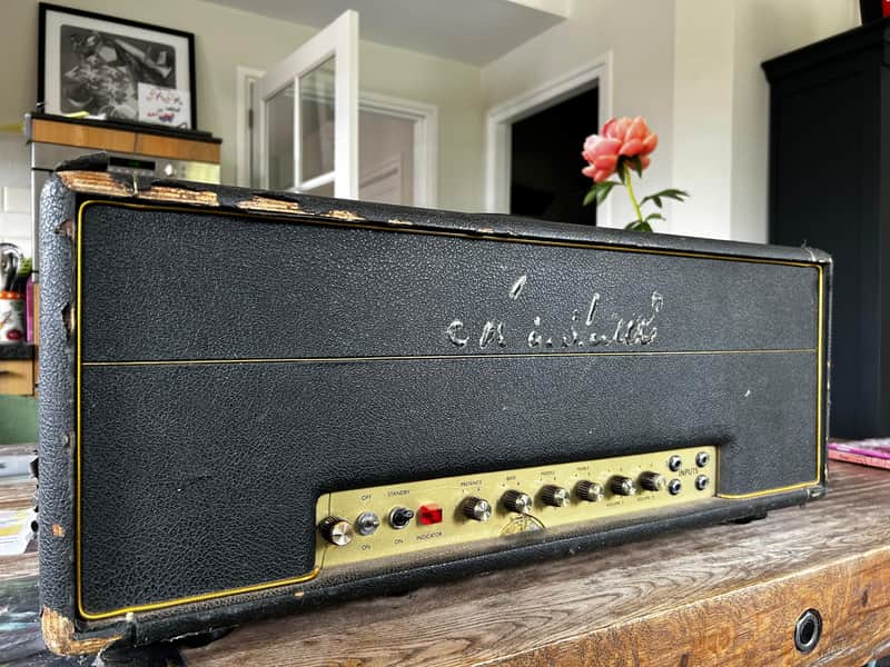 Marshall "plexi" Super Bass 100-Watt, 1968 image 1