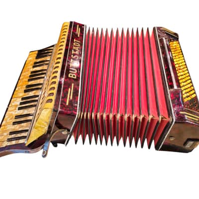 Buttstadt Piano Accordion Germany 1930s-1940s, Professionally Restored + Original Case image 8