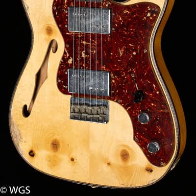 Fender Limited Edition Knotty Cunife Telecaster Relic Rosewood Fingerboard Aged Natural (827) image 1