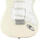 Squier Affinity Series Stratocaster Electric Guitar - Olympic White with Maple Fingerboard