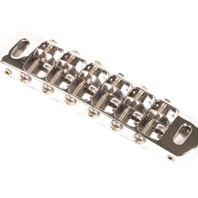 Genuine Hipshot Tone-A-Matic Bridge and Tailpiece Chrome 4TM060C image 3