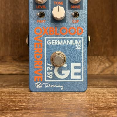 Keeley Oxblood Germanium Overdrive With Box 2010s - Blue