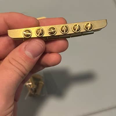 Garcia Alligator Strat Bridge Set image 2