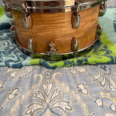 Gretsch 140th Anniversary Snare 2026 - Figured Ash Veneer + Maple/gum 6 ply image 4