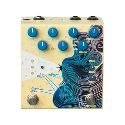 Old Blood Noise Endeavors OBNE Sunlight Stereo Reverb Pedal - Yellow