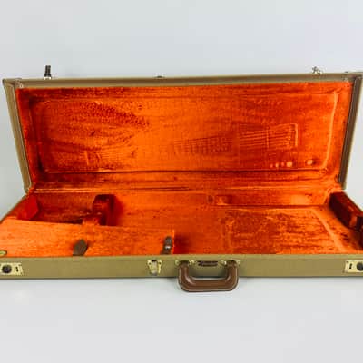 Fender G&G Deluxe Tele/Esquire/Strat Hardshell Case, Tweed, 2000s image 7