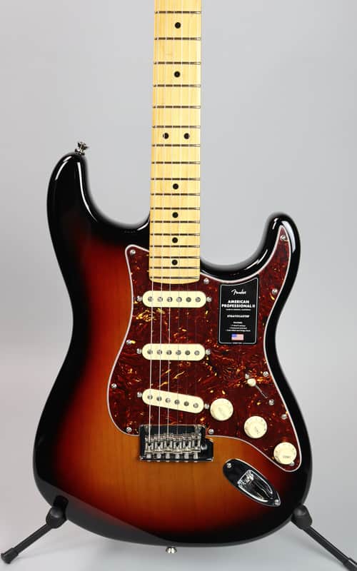 Fender American Professional II Stratocaster MN 3-Color Sunburst image 1