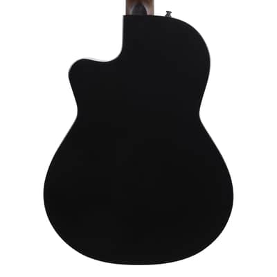 Godin Limited Edition Nylon Arena Pro Cutaway A/E - Onyx Black - Open Box image 7