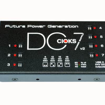 CIOKS DC7 V2 HX Bundle Power Supply & Cables Connect Up Your Line 6 HX Series Modelers image 3