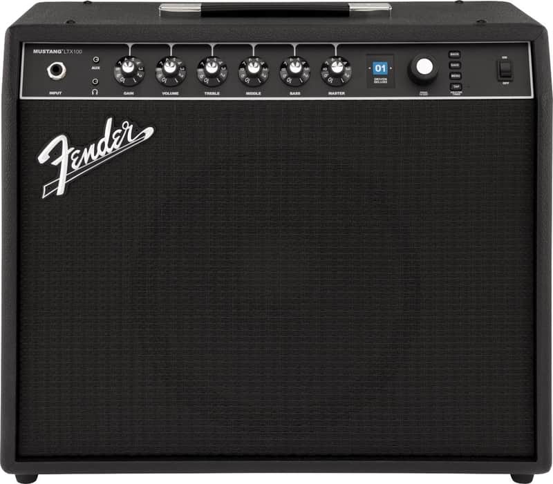 Fender Mustang LTX100 100-Watt Modeling Guitar Combo Amplifier image 1