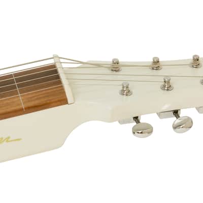 2025  Electro Hawaiian ® Junior Antique White With Gig Bag! image 5