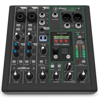 Mackie ProFX6v3+ 6-Channel Analog Mixer w/ Enhanced FX, USB Recording Modes, & Bluetooth image 3