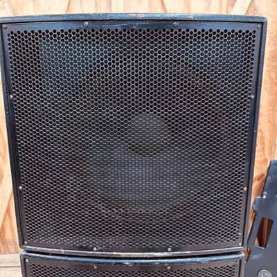 EAW LA118 18" Subwoofers – PAIR - with 2 Dollies - Tested & Working #1 & 2 image 3