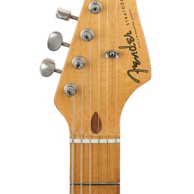 1983 Fender '57 American Vintage Reissue Fullerton Stratocaster Fiesta Red image 3