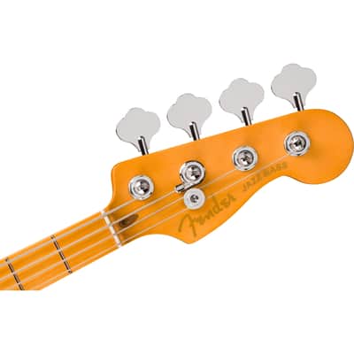 Fender American Ultra II Jazz Bass MN Sinister Red - 4-String Electric Bass image 5