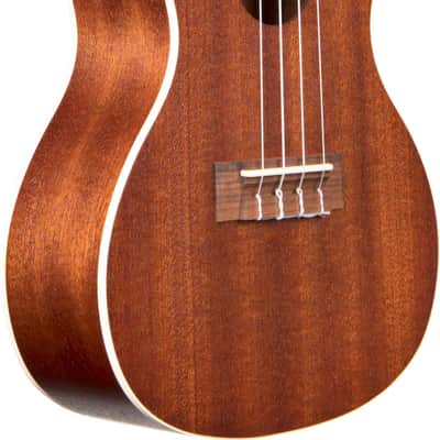 Kala KA-CE Satin Mahogany Concert Acoustic-Electric Ukulele w/ Gig Bag image 2