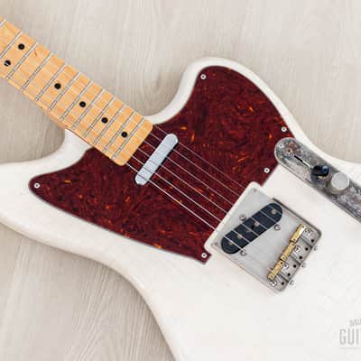 2018 Fender + MJT Telemaster Partscaster Blonde Lacquer Relic, Lightweight Ash w/ Baja 50s Neck, Case image 7