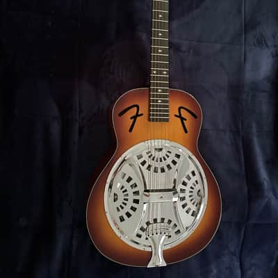 Fender FR-50 Spruce/Mahogany Resonator 2010s - Sunburst image 4