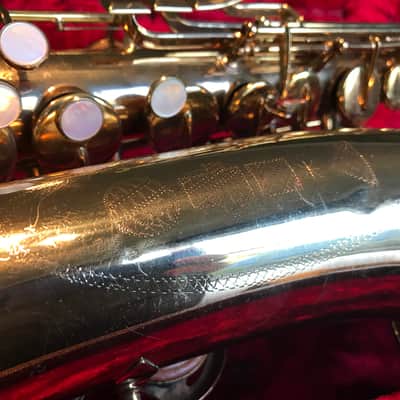 Vintage Vito Leblanc 35 System Alto Saxophone with original hard case Rationale French Beaugnier Sax image 11
