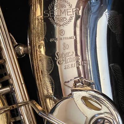Selmer Super Action 80 Series II Alto Saxophone image 7