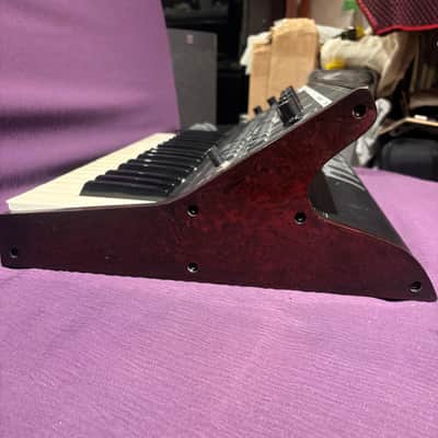 Moog Sub Phatty & Little Phatty or Stage2 Replacement side panels. A gradation from red purple to blue purple. Polyester wrap painted gloss finish. image 5
