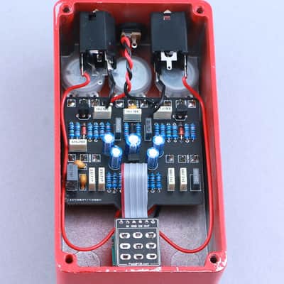 PedalPCB Ruby Red Overdrive Guitar Effects Pedal P-16066 image 3